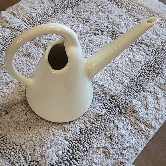 Vintage Arnels Ceramic Water pitcher Floral Details White‎ Ceramic - Picture 5 of 14